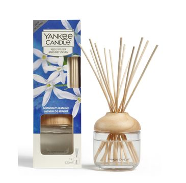 Yankee Candle Reed Diffuser pałeczki zapachowe z dyfuzorem Midnight Jasmine 120ml