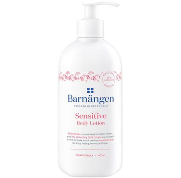 Barnängen Sensitive Body Lotion nawilżający balsam do ciała z kwiatem czarnego bzu (400 ml)