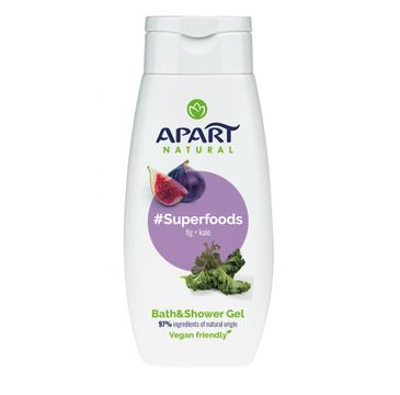 Apart Natural Superfoods żel pod prysznic Figa i Jarmuż (300 ml)