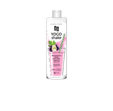 AA Yogo Shake - pielęgnująca woda micelarna Winogrona & Prebiotyki (500 ml)