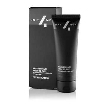 Unit4Men Regenerating Hand Cream regenerujący krem do rąk Citrus&Musk 75ml