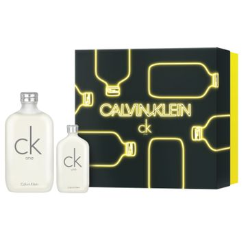 Calvin Klein – CK One zestaw woda toaletowa spray 200ml + woda toaletowa spray 50ml