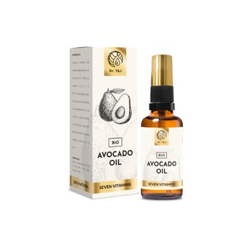 Dr. T&J Avocado Oil naturalny olej awokado BIO (50 ml)