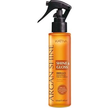 Kativa Argan Shine & Gloss Brillo Spray nabłyszczający spray do włosów 120ml