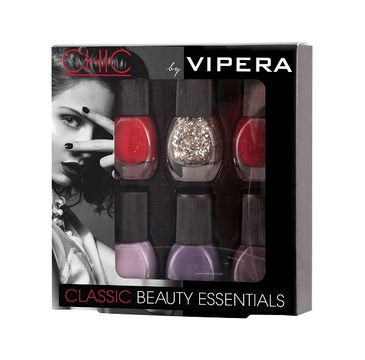 Vipera Chic Classic Beauty Essentials zestaw lakierów do paznokci nr 13 6x5.5ml