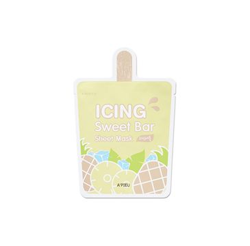 A'Pieu Icing Sweet Bar Sheet Mask wygładzająco-nawadniająca maska w płachcie Pineapple 21g