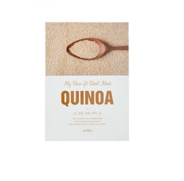 A'Pieu My Skin-Fit Sheet Mask nawilżająco-ujędrniająca maseczka w płachcie Quinoa 25g