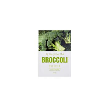 A'Pieu My Skin-Fit Sheet Mask wygładzająco-oczyszczająca maseczka w płachcie Broccoli 25g