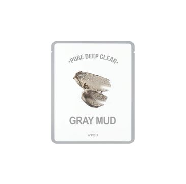 A'Pieu Pore Deep Clear oczyszczająca maseczka peel-off Gray Mud 15g