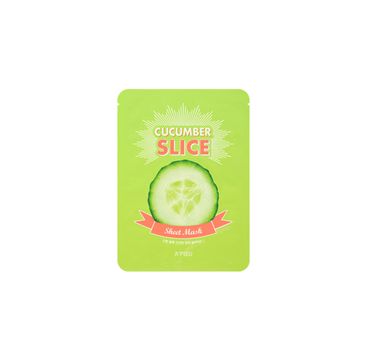 A'Pieu Sheet Mask łagodząco-nawilżająca maseczka w płachcie Cucumber Slice 20g