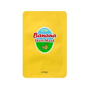 A'Pieu Sheet Mask nawilżająco-odżywcza maseczka w płachcie Banana 23g