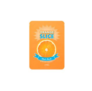 A'Pieu Sheet Mask oczyszczająco-rozjaśniająca maseczka w płachcie Orange Slice 20g