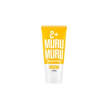 A'Pieu Sticky Muru Muru 2+ Cleansing Foam kojąco-regenerująca pianka do mycia twarzy 130ml