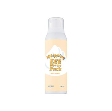 A'Pieu Whipping Egg Mousse Pack maseczka i pianka oczyszczająca do twarzy 100ml