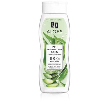 AA – Aloes Żel multifunkcyjny S.O.S. do rąk i ciała - 100% Aloe Vera (250 ml)