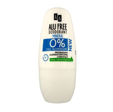 AA Alu Free Deodorant Mineral dezodorant w kulce 50ml
