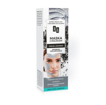 AA Carbon & Clay maska węglowa z peelingiem 30 ml