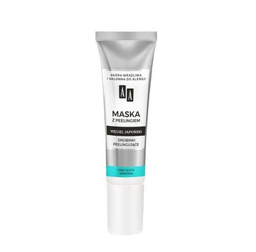 AA Carbon & Clay maska z peelingiem węgiel japoński cera tłusta/mieszana 30ml