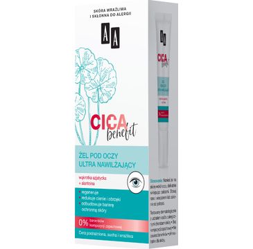 AA CICA Benefit Żel pod oczy ultra nawilżający  15ml