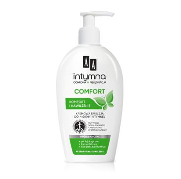 AA Comfort Intymna Kremowa emulsja do higieny intymnej  300 ml