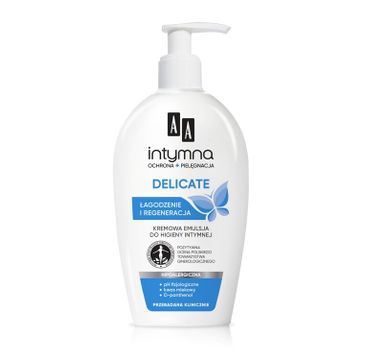 AA Delicate Intymna Kremowa emulsja do higieny intymnej 300 ml