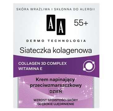 AA Dermo Technology Collagen Mesh Day Cream 55+ napinający krem na dzień 50ml