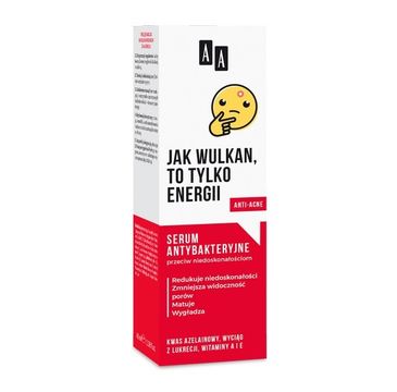 AA Emoji serum antybakteryjne przeciw niedoskonałościom 40 ml