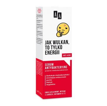 AA Emoji serum antybakteryjne przeciw niedoskonałościom 40 ml