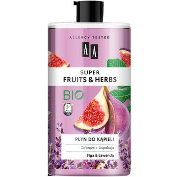 AA – Fruit&Herbs płyn do kąpieli figa&lawenda (750 ml)