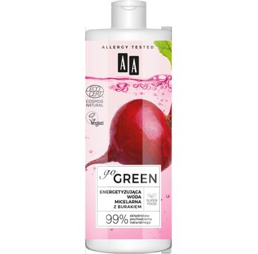 AA – Go Green energetyzująca woda micelarna z burakiem (400 ml)