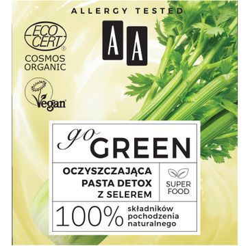 AA Go Green oczyszczająca pasta detox z selerem organic (50 ml)