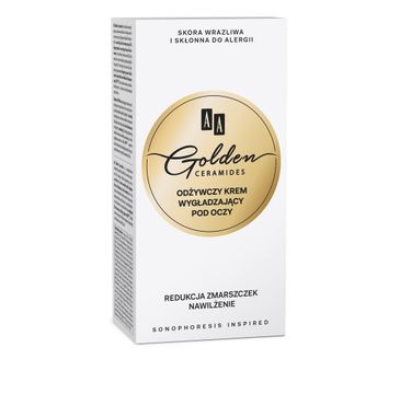 AA Golden Ceramides Odżywczy krem pod oczy wygładzający 30 ml