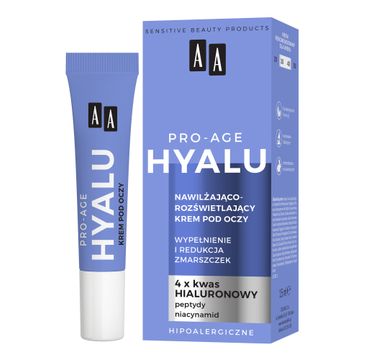 AA Hyalu Pro-Age nawilżająco-rozświetlający krem pod oczy 15ml