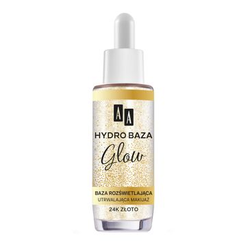 AA Hydro Baza Glow baza rozświetlająca utrwalająca makijaż (30 ml)