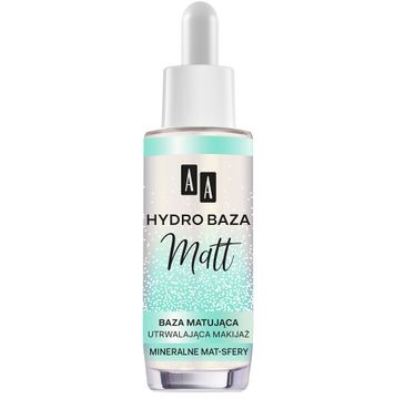 AA Hydro Baza Matt baza matująca utrwalająca makijaż (30 ml)