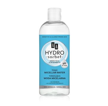 AA Hydro Sorbet woda micelarna tonizująca cera normalna 400 ml