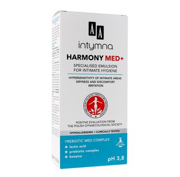 AA Intymna specjalistyczna emulsja do higieny intymnej Harmony Med+ 300 ml