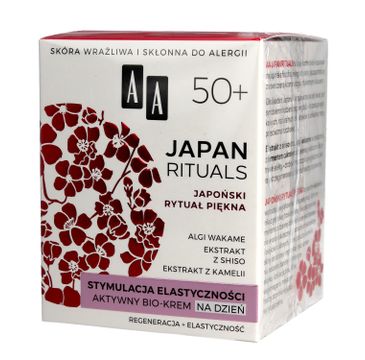 AA Japan Rituals 50+ Aktywny Bio-krem na dzień - stymulacja elastyczności 50 ml