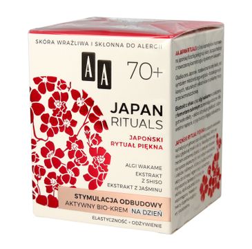 AA Japan Rituals 70+ aktywny bio krem na dzień - stymulacja odbudowy 50 ml