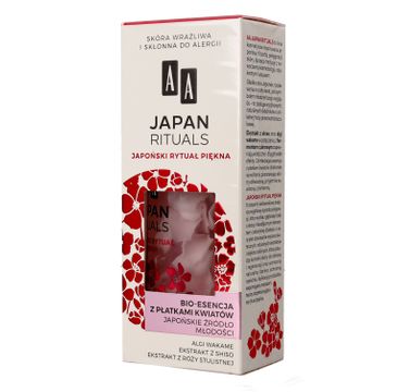 AA Japan Rituals Bio-Esencja z płatkami kwiatów - japońskie źródło młodości 35 ml