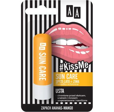 AA #Kiss Me Pomadka ochronna Sun SPF25 Lato+Zima 3.8 g