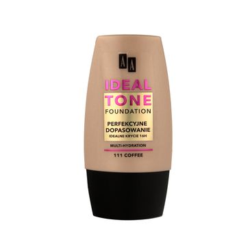 AA Make Up Ideal Tone Podkład do twarzy Perfekcyjne Dopasowanie nr 111 coffee 30 ml