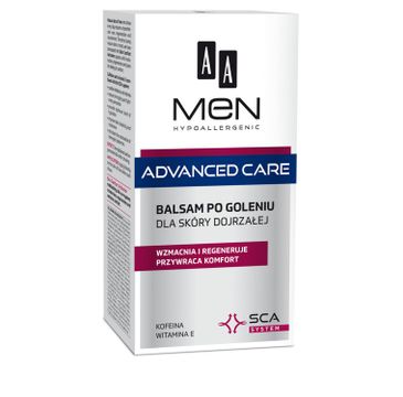 AA Men Advanced Care balsam po goleniu dla skóry dojrzałej 100 ml