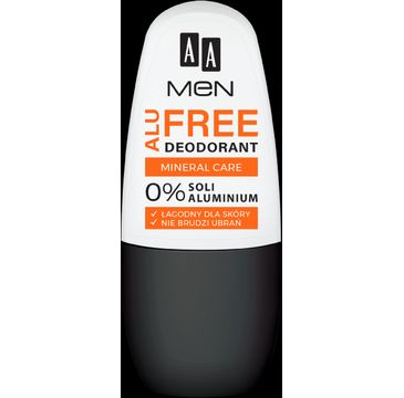 AA Men Alu Free – dezodorant 0% soli aluminium (1 szt.)