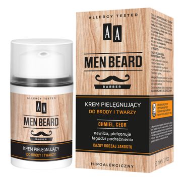 AA Men Beard krem pielęgnujący do brody i twarzy (50 ml)