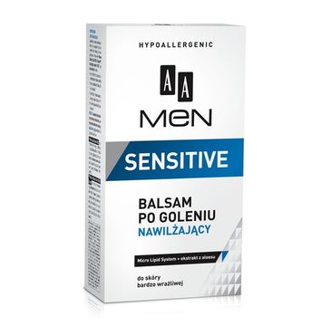 AA Men Sensitive balsam po goleniu nawilżający 100 ml