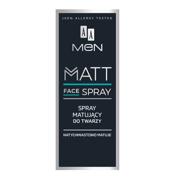 AA Men spray matujący do twarzy (50 ml)