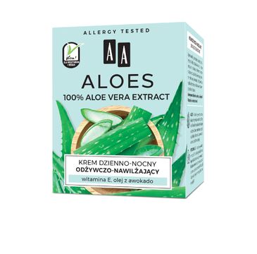 AA Moc Roślin aloes meksykański 50+ krem na dzień (50 ml)
