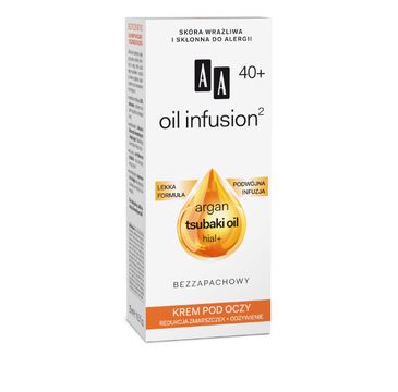 AA Oil Infusion 40+ krem pod oczy przeciwzmarszczkowy 15 ml