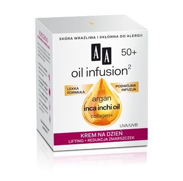 AA Oil Infusion 50+ krem na dzień przeciwzmarszczkowy 50 ml